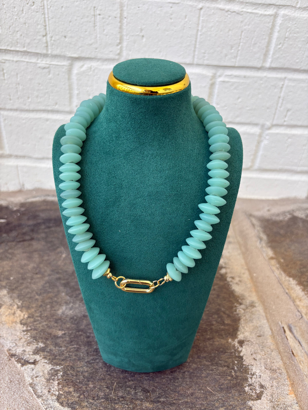 Lake Blue Ashanti Necklace