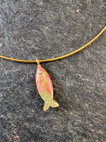 Coral Current Fish Charm